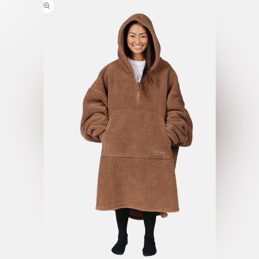 The Comfy Teddy Bear Quarter-Zip